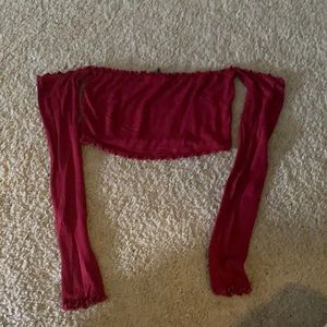 Forever 21 Long sleeve crop top